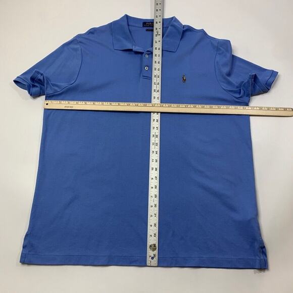 Polo Ralph Lauren Polo Shirt Mens XL Extra Large Blue Jay Cotton Classic Fit - Picture 6 of 12